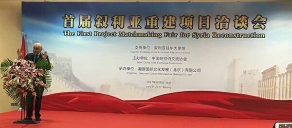 中国和叙利亚将设立中叙产业园 - 俄罗斯卫星通讯社