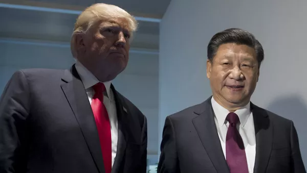 特朗普與習近平 - 俄羅斯衛星通訊社