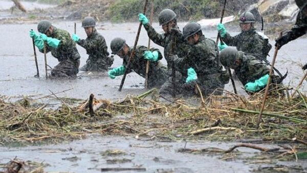 約2000名軍警被派出搜索22名在日本西南部失蹤人員 - 俄羅斯衛星通訊社