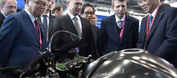 俄联邦警卫局证实普京或骑川崎摩托 - 俄罗斯卫星通讯社