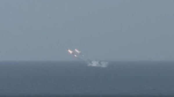 来自水下的攻击——国防部展示从水下潜艇发射巡航导弹的视频 - 俄罗斯卫星通讯社