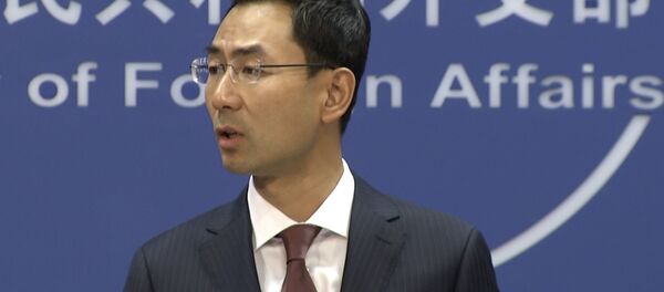 中国外交部新闻发言人耿爽 中国外交部新闻发言人耿爽 - 俄罗斯卫星通讯社