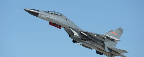 J-11B fighter aircraft from the People's Liberation Army (PLA) Air Force - 俄羅斯衛星通訊社