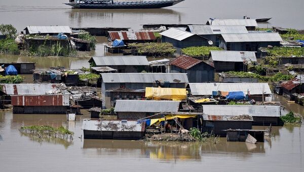印度洪水 - 俄羅斯衛星通訊社