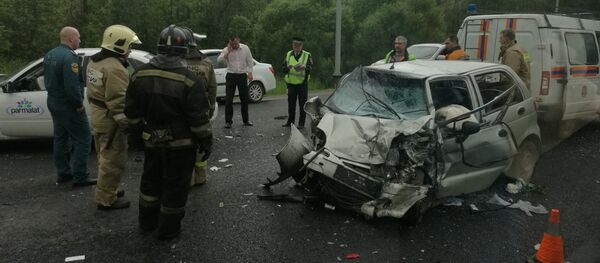 一名90岁老妇在莫斯科郊区撞上一辆英菲尼迪 一名90岁老妇在莫斯科郊区撞上一辆英菲尼迪 - 俄罗斯卫星通讯社