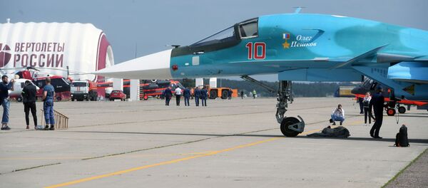 蘇-34戰鬥轟炸機 - 俄羅斯衛星通訊社