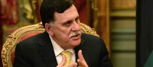 总部设在的黎波里的利比亚民族团结政府总理法伊兹·萨拉杰 - 俄罗斯卫星通讯社