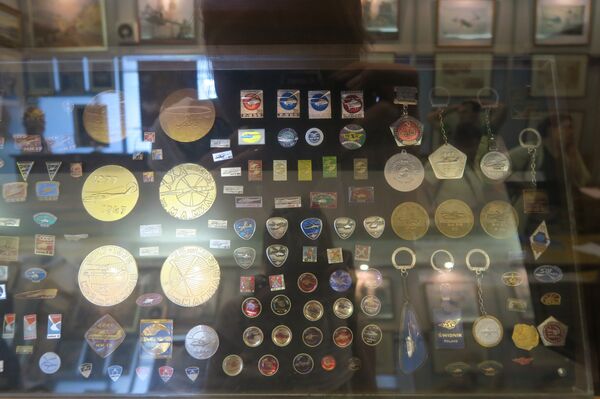 在米尔工厂内的博物馆 在米尔工厂内的博物馆 - 俄罗斯卫星通讯社