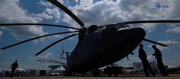 21世紀戰爭的運輸直升機米-26T2B 21世紀戰爭的運輸直升機米-26T2B - 俄羅斯衛星通訊社