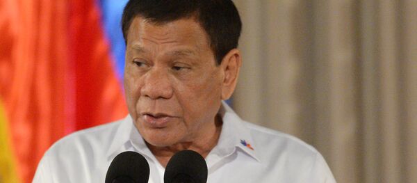 Philippine President Rodrigo Duterte - 俄羅斯衛星通訊社