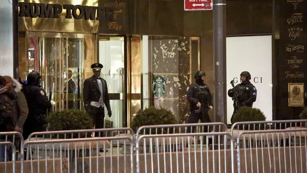 Trump Tower security - 俄羅斯衛星通訊社