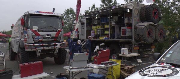 车手们将于7月22日抵达比赛终点西安。 - 俄罗斯卫星通讯社