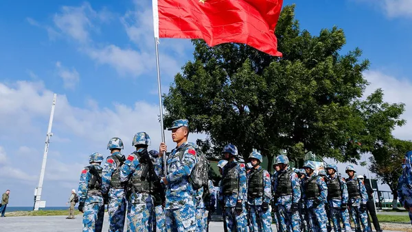 中國海軍陸戰隊在“海上登陸”競賽中獲勝 - 俄羅斯衛星通訊社