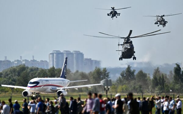 21世纪战争的运输直升机米-26T2B - 俄罗斯卫星通讯社