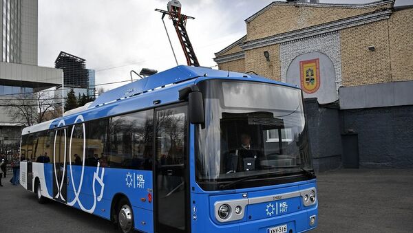 莫斯科公交車的所有傳媒設備自28日起停止播放 - 俄羅斯衛星通訊社