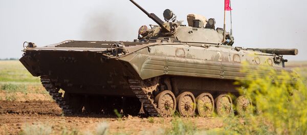 俄步兵战车将在中国境内的军事比赛中展示性能 - 俄罗斯卫星通讯社