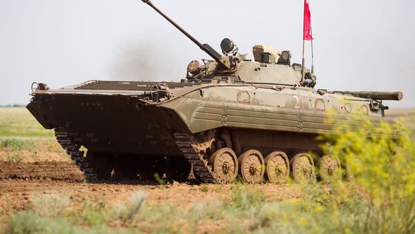 俄步兵战车将在中国境内的军事比赛中展示性能 - 俄罗斯卫星通讯社