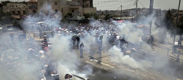 約300名巴勒斯坦人在與以色列警方衝突中受傷 約300名巴勒斯坦人在與以色列警方衝突中受傷 - 俄羅斯衛星通訊社