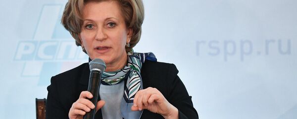 俄聯邦消費者權益保護和公益監督局局長安娜•波波娃 - 俄羅斯衛星通訊社