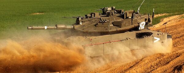 以色列梅卡瓦Mk IV M 坦克 以色列梅卡瓦Mk IV M 坦克 - 俄罗斯卫星通讯社