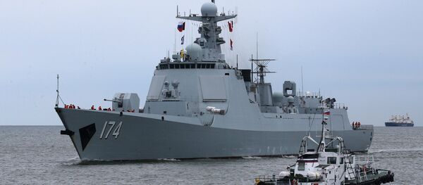Отряд из трех кораблей ВМС Китая прибыл в Балтийск Отряд из трех кораблей ВМС Китая прибыл в Балтийск - 俄罗斯卫星通讯社