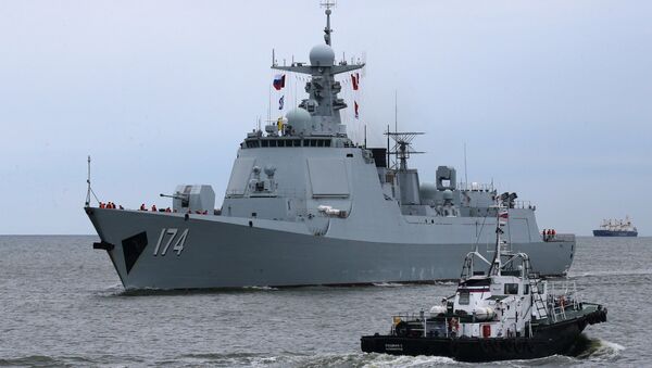 Отряд из трех кораблей ВМС Китая прибыл в Балтийск - 俄罗斯卫星通讯社