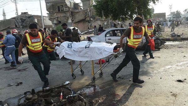 媒体：巴基斯坦拉合尔发生爆炸致22死32伤 - 俄罗斯卫星通讯社