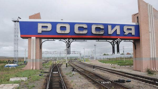 从中国到俄罗斯的新货运铁路开始运营 - 俄罗斯卫星通讯社