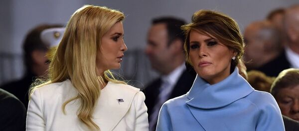 特朗普妻子和女儿被评选为华盛顿最美政治家 - 俄罗斯卫星通讯社
