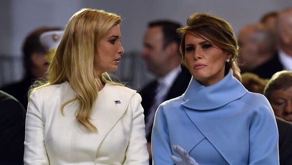特朗普妻子和女儿被评选为华盛顿最美政治家 - 俄罗斯卫星通讯社