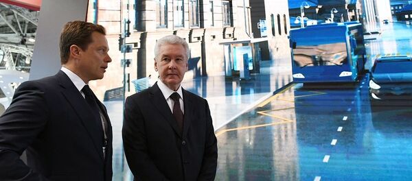 中国电动公交车在莫斯科接受测试 - 俄罗斯卫星通讯社