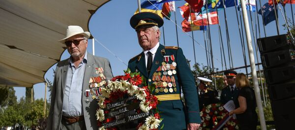 以色列人慶祝戰勝納粹德國勝利日 - 俄羅斯衛星通訊社