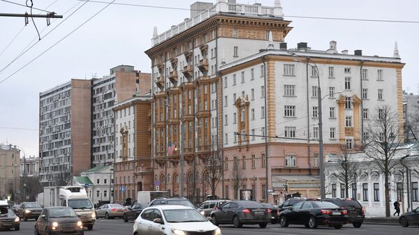 Здание посольства США в Москве - 俄羅斯衛星通訊社