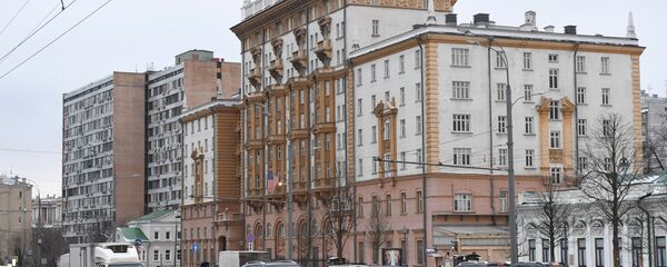 Здание посольства США в Москве - 俄羅斯衛星通訊社