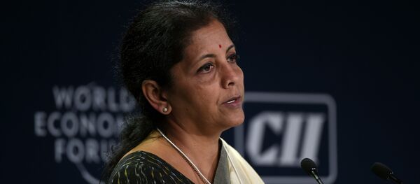 印度商业与工业部长希塔拉曼 印度商业与工业部长希塔拉曼 - 俄罗斯卫星通讯社