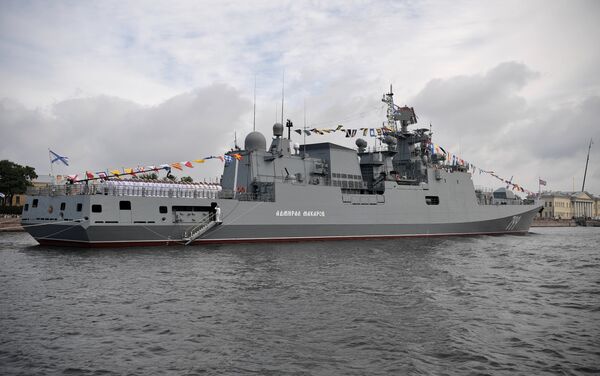 “马卡罗夫海军上将”护卫舰 - 俄罗斯卫星通讯社
