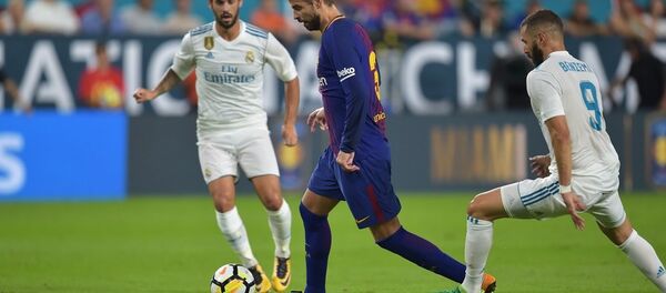 巴塞羅那擊敗皇馬贏取國際冠軍杯 - 俄羅斯衛星通訊社