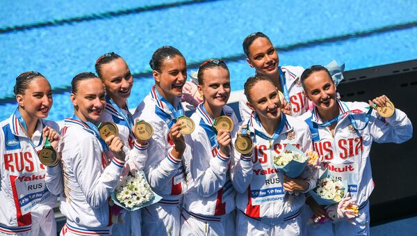 俄羅斯望獲2019年花樣游泳歐洲杯舉辦權 - 俄羅斯衛星通訊社