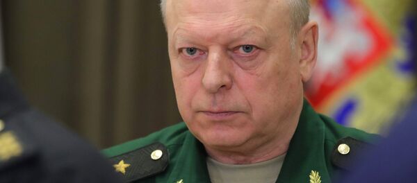 俄罗斯陆军总司令奥列格61萨柳科夫 - 俄罗斯卫星通讯社