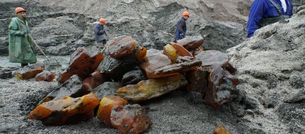 俄加里宁格勒今年将向中国出口360吨琥珀 - 俄罗斯卫星通讯社