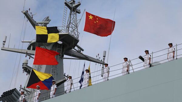 中國在吉布提基地升國旗慶祝建軍90週年 - 俄羅斯衛星通訊社
