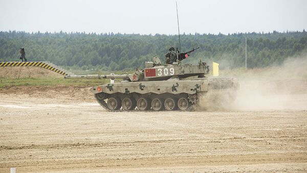 中国参赛队晋级“国际军事比赛-2020” “坦克两项”决赛 - 俄罗斯卫星通讯社