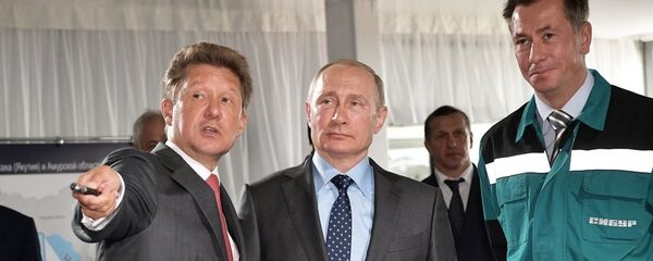 俄气总裁：阿穆尔天然气加工厂将成为世界上最大的氦气生产厂 - 俄罗斯卫星通讯社