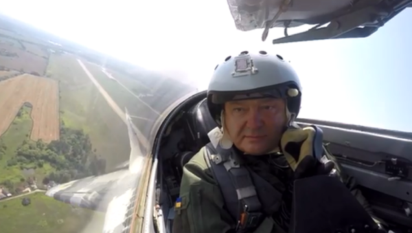 社交網頁網友嘲諷烏克蘭總統乘坐米格-29戰機飛行 - 俄羅斯衛星通訊社