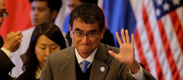 日本外相河野太郎 - 俄罗斯卫星通讯社