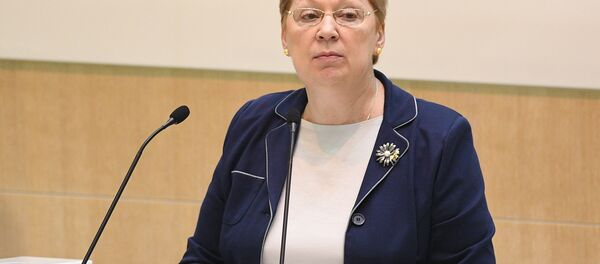 俄教育科學部部長奧爾加•瓦西里耶娃 - 俄羅斯衛星通訊社