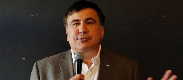 格鲁吉亚前总统萨卡什维利 格鲁吉亚前总统萨卡什维利 - 俄罗斯卫星通讯社