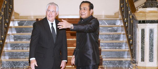 蒂勒森与巴育 - 俄罗斯卫星通讯社