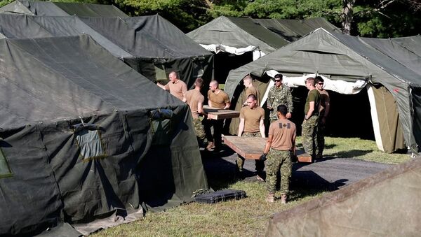 加拿大軍人因非法移民流開始在美加邊境附近修建營地 - 俄羅斯衛星通訊社