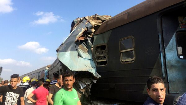 埃及火车相撞事件 - 俄罗斯卫星通讯社